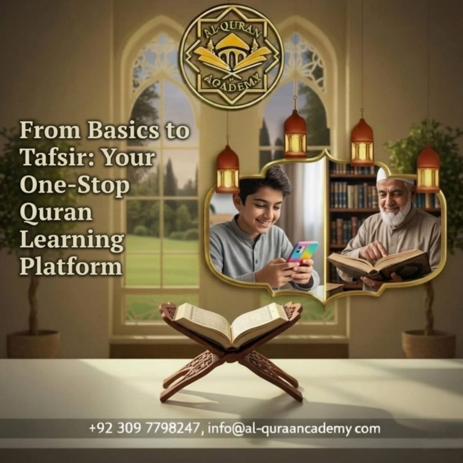 From Basics to Tafsir: A Complete Quran Learning Platform for Students of All Levels