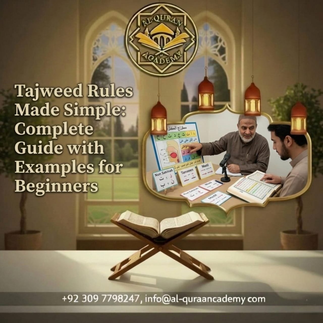 Tajweed Rules Made Simple: Complete Guide with Examples for Beginners