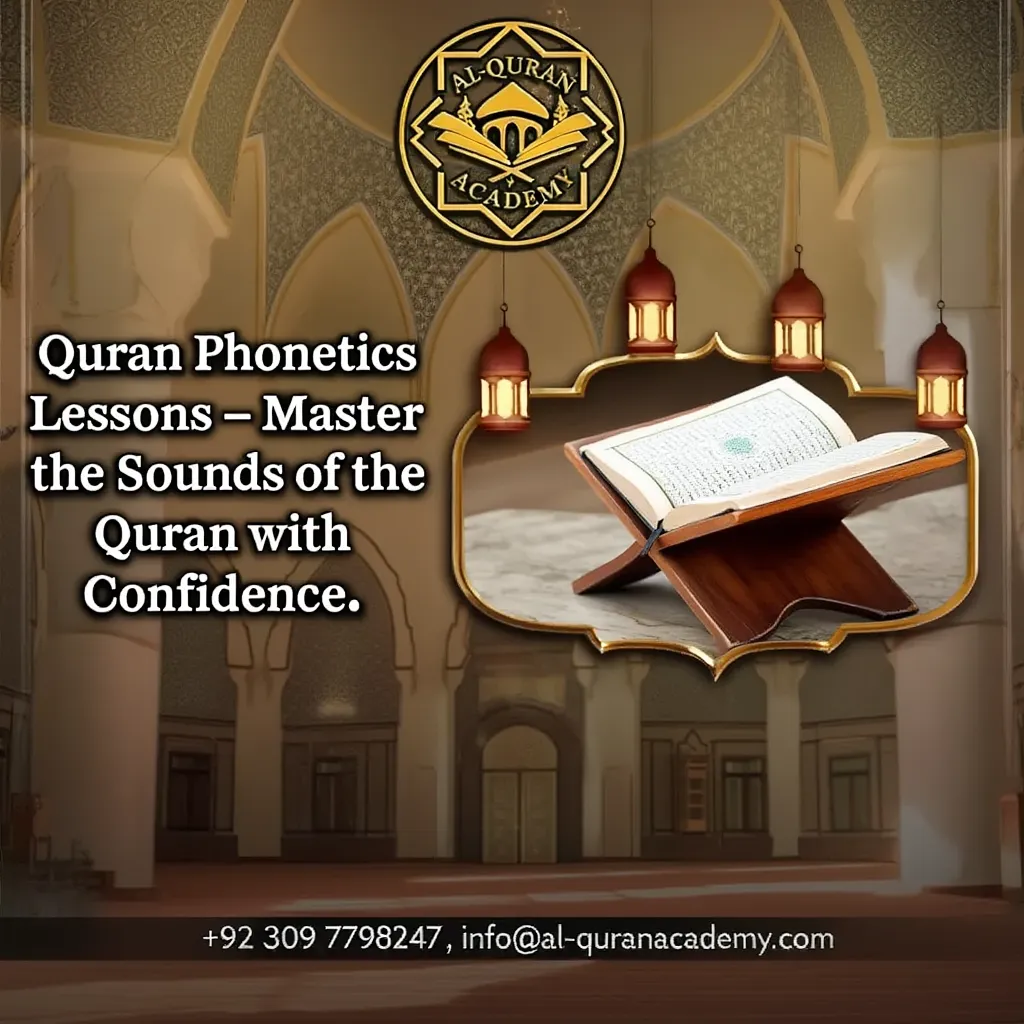 Quran Phonetics Lessons – Master the Sounds of the Quran with Confidence
