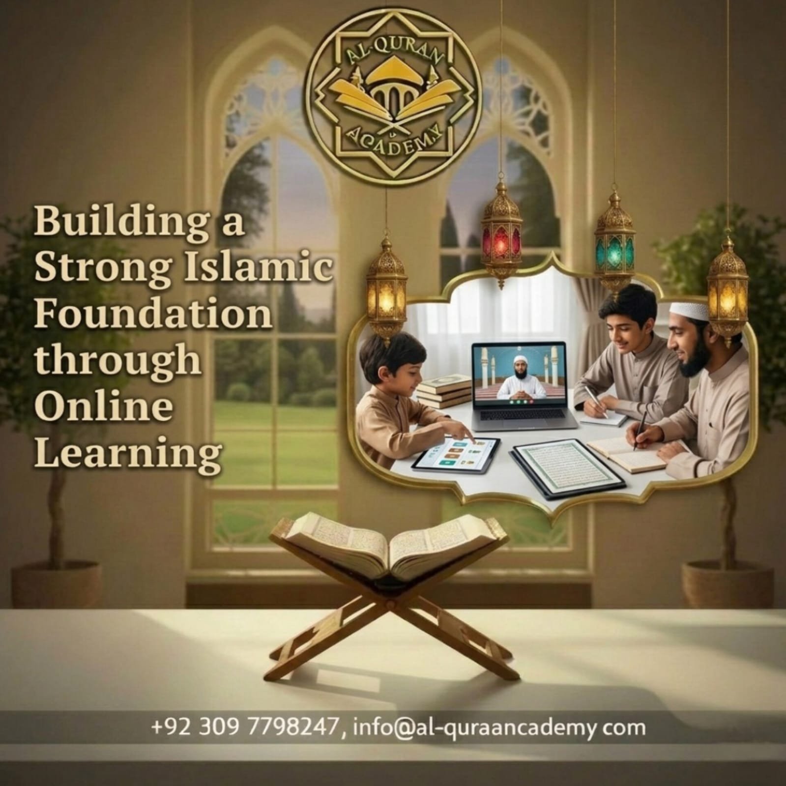 Building a Strong Islamic Foundation through Online Learning